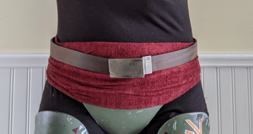 mandalorian girth belt tutorial